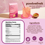 Load image into Gallery viewer, Passionfruit Sea Moss Refresher (16 Stick Pack Pouch)