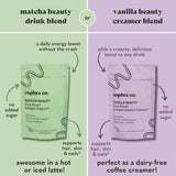 Load image into Gallery viewer, Matcha Beauty Plant-Based Collagen Support Drink Blend