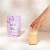 Load image into Gallery viewer, Bulk 90-serving Vanilla Plant-Based Collagen Boost Creamer Drink Blend